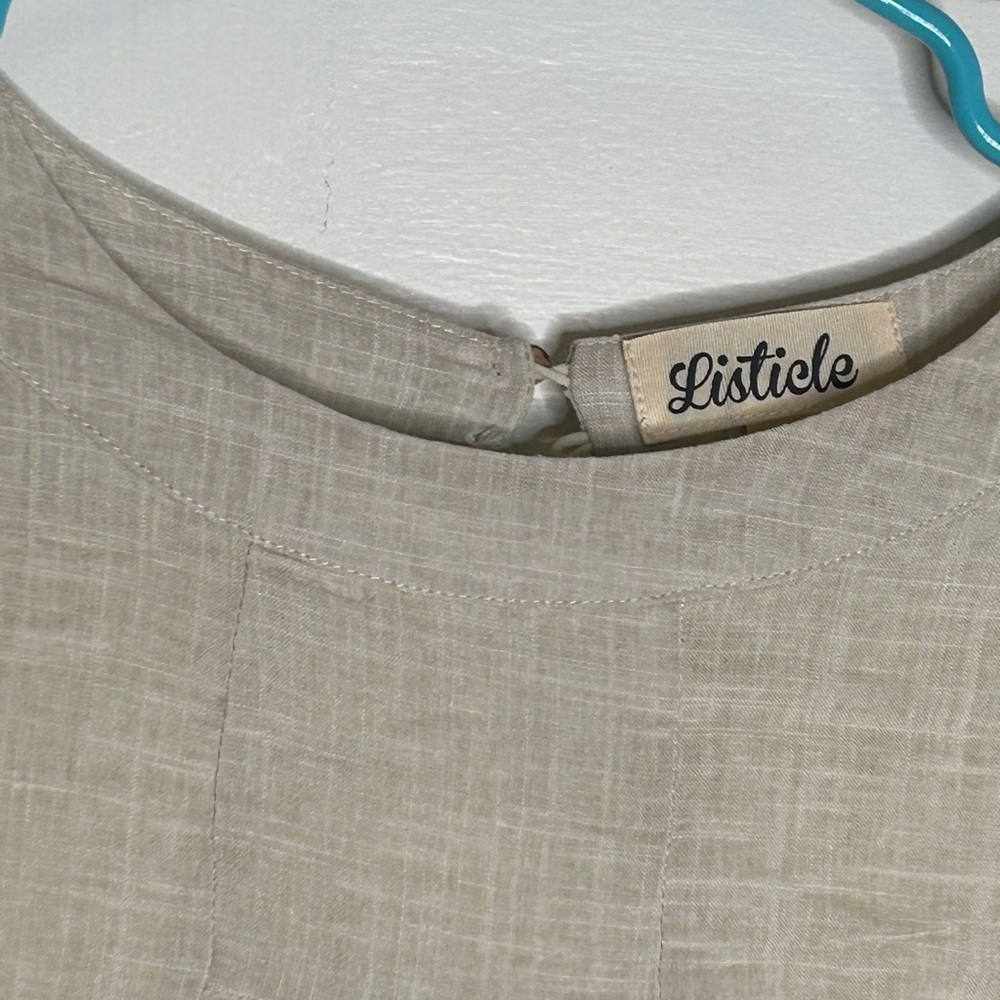 Soft linen Dress